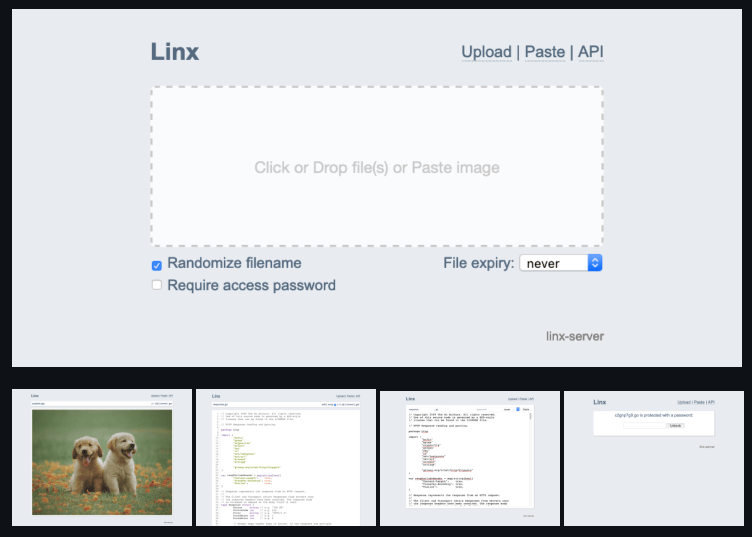 Linx Screenshot